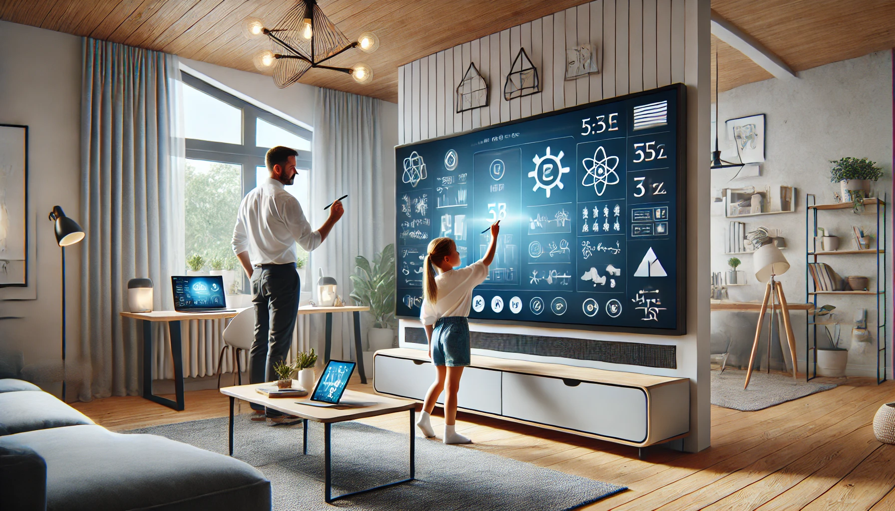 5 Keunggulan Interactive Flat Panel untuk Homeschooling Modern