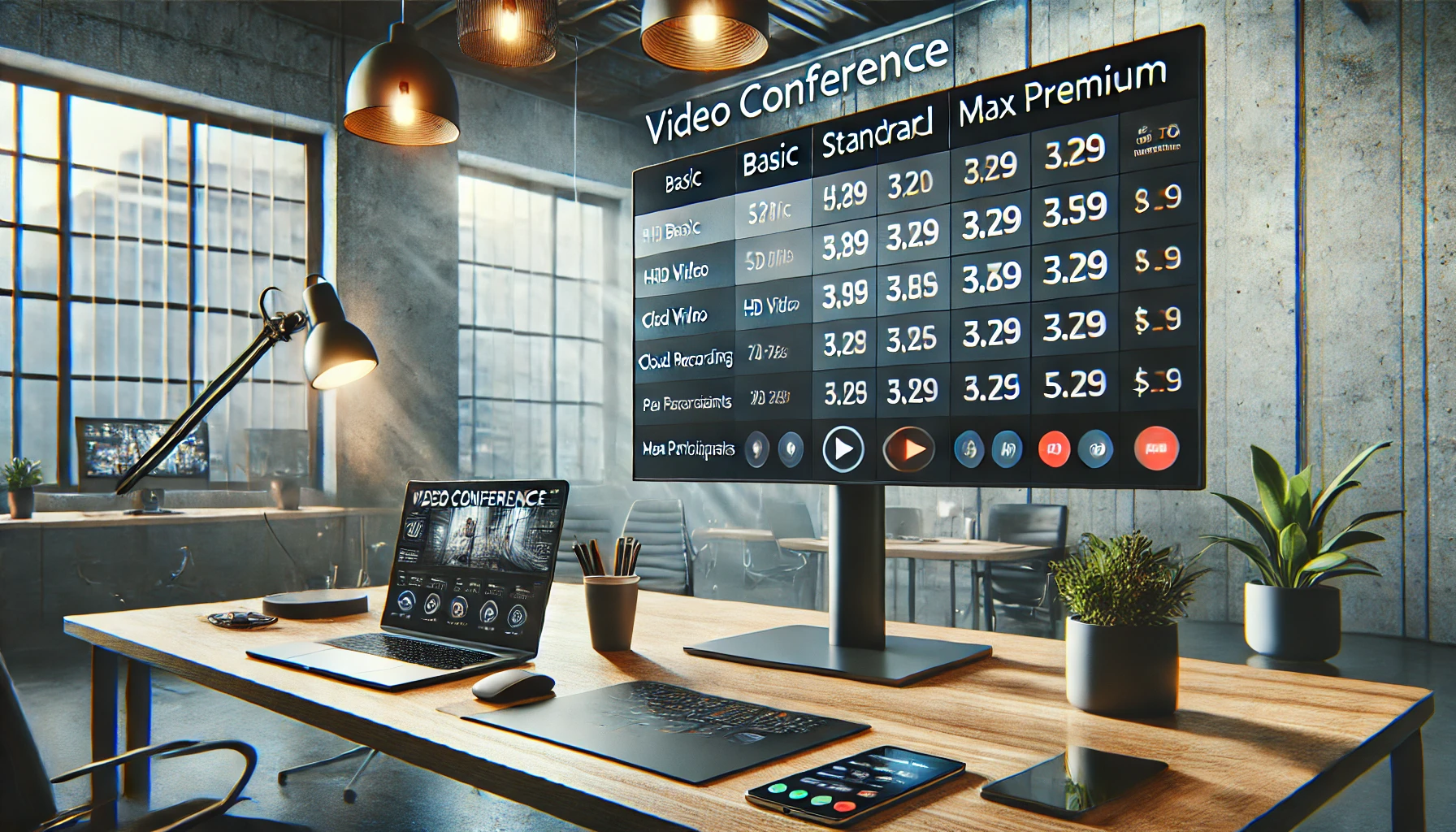 Paket Video Conference, Hemat vs Premium