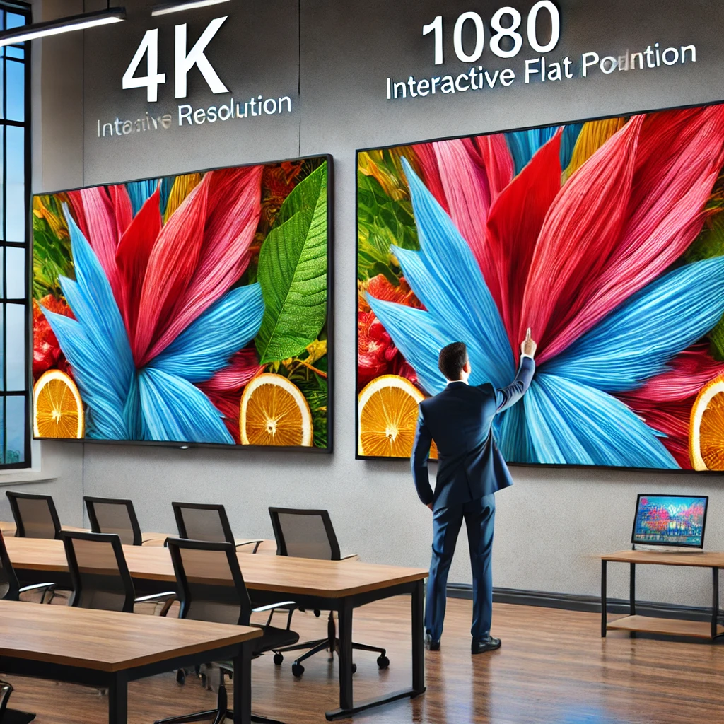 Interactive Flat Panel 4K vs 1080p, Mana Pilihan Terbaik?