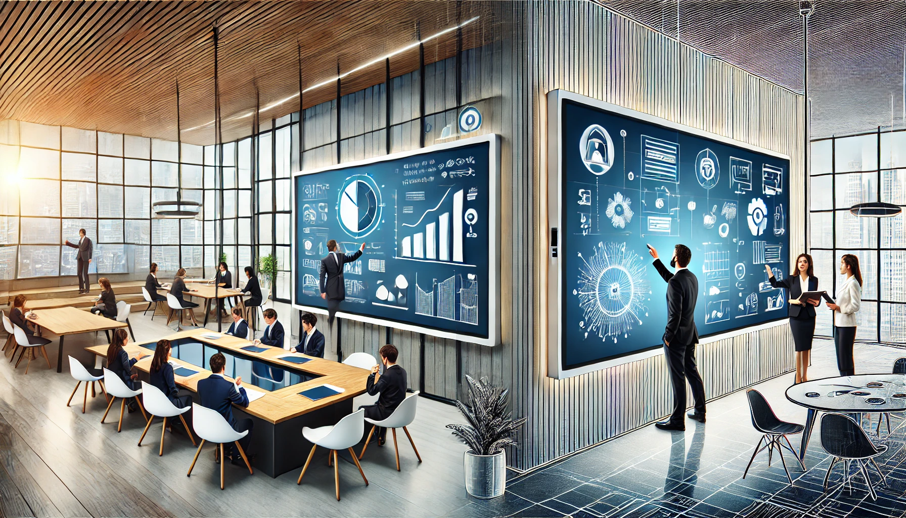 Interactive Whiteboard Screen