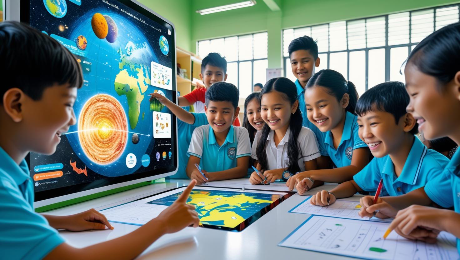 Jual Interactive Touch Panel Untuk Pendidikan Di Bandung