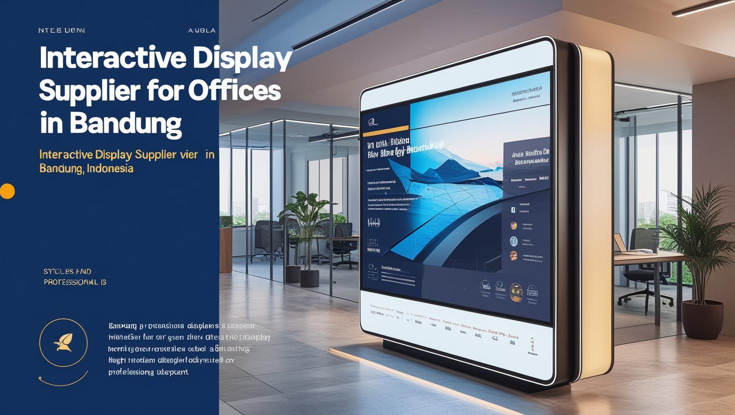 Supplier Interactive Display Untuk Kantor Di Bandung