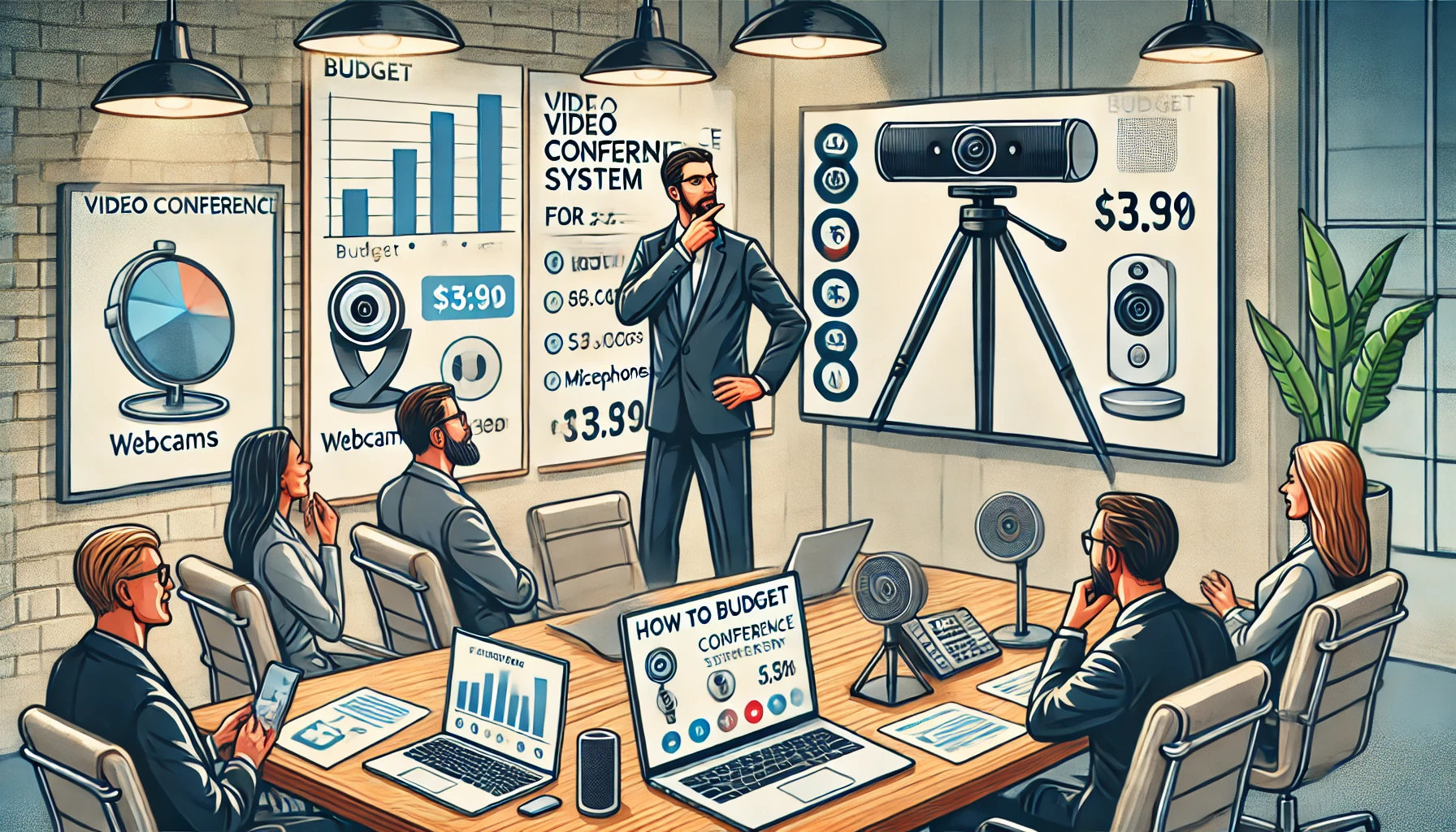 Cara Menyusun Anggaran Sistem Video Conference Kantor