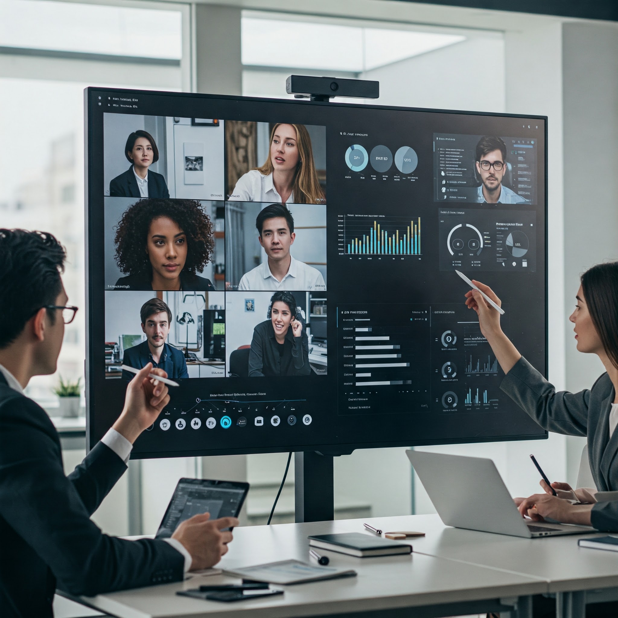 Apakah Video Conference Membutuhkan Layar Interaktif?