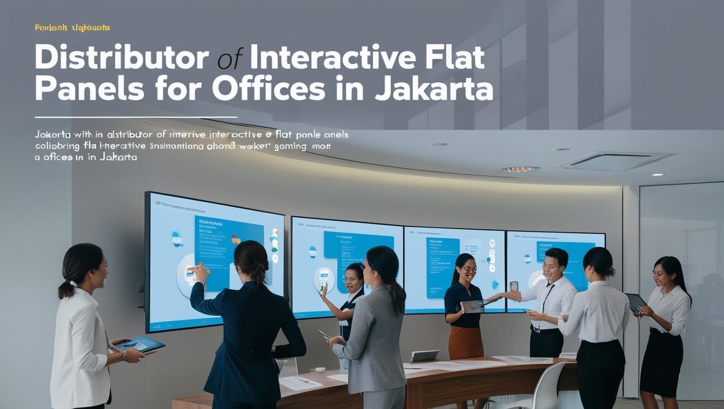 Distributor Interactive Flat Panel Untuk Kantor Di Jakarta