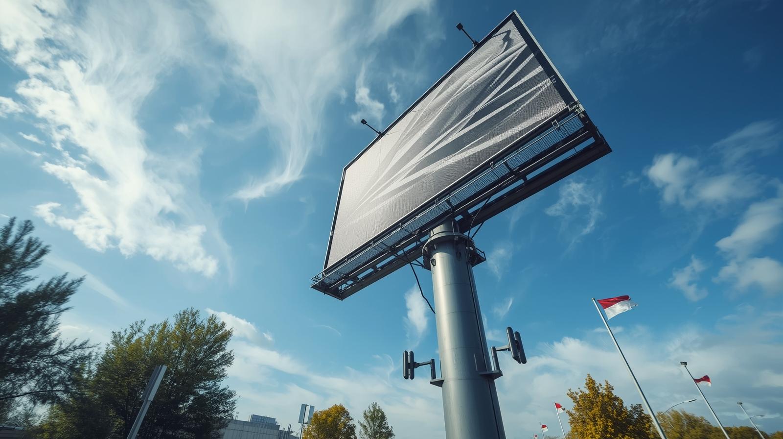 Tips Memilih Konstruksi Tiang Videotron yang Aman Angin