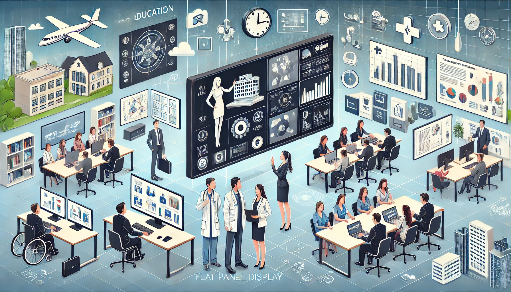 Fungsi Flat Panel Display