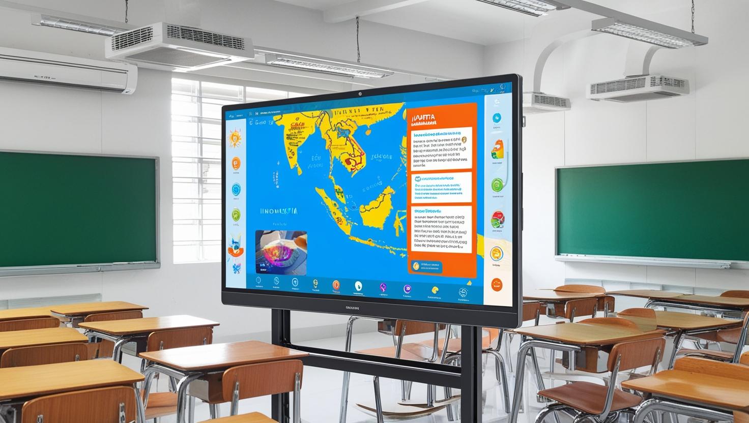 Distributor Touchscreen Flat Panel Untuk Pendidikan Di Jakarta