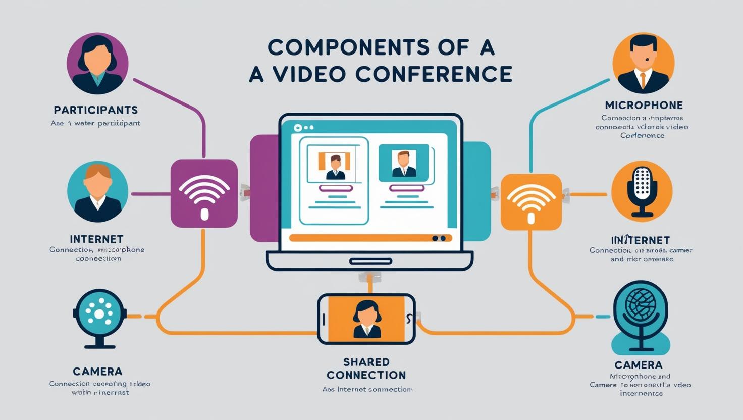 Apa saja komponen video conference?