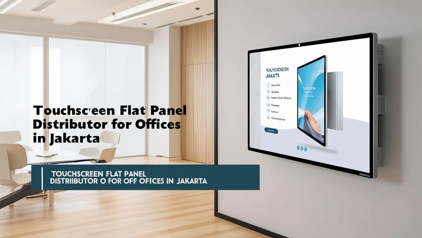 Distributor Touchscreen Flat Panel Untuk Kantor Di Jakarta
