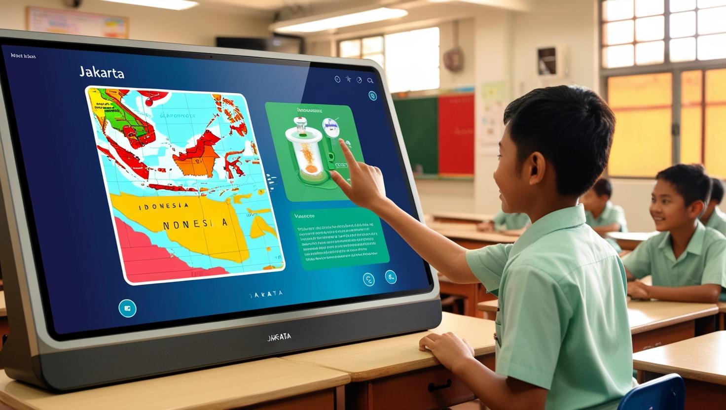 Jual Interactive Touch Panel Untuk Pendidikan Di Jakarta
