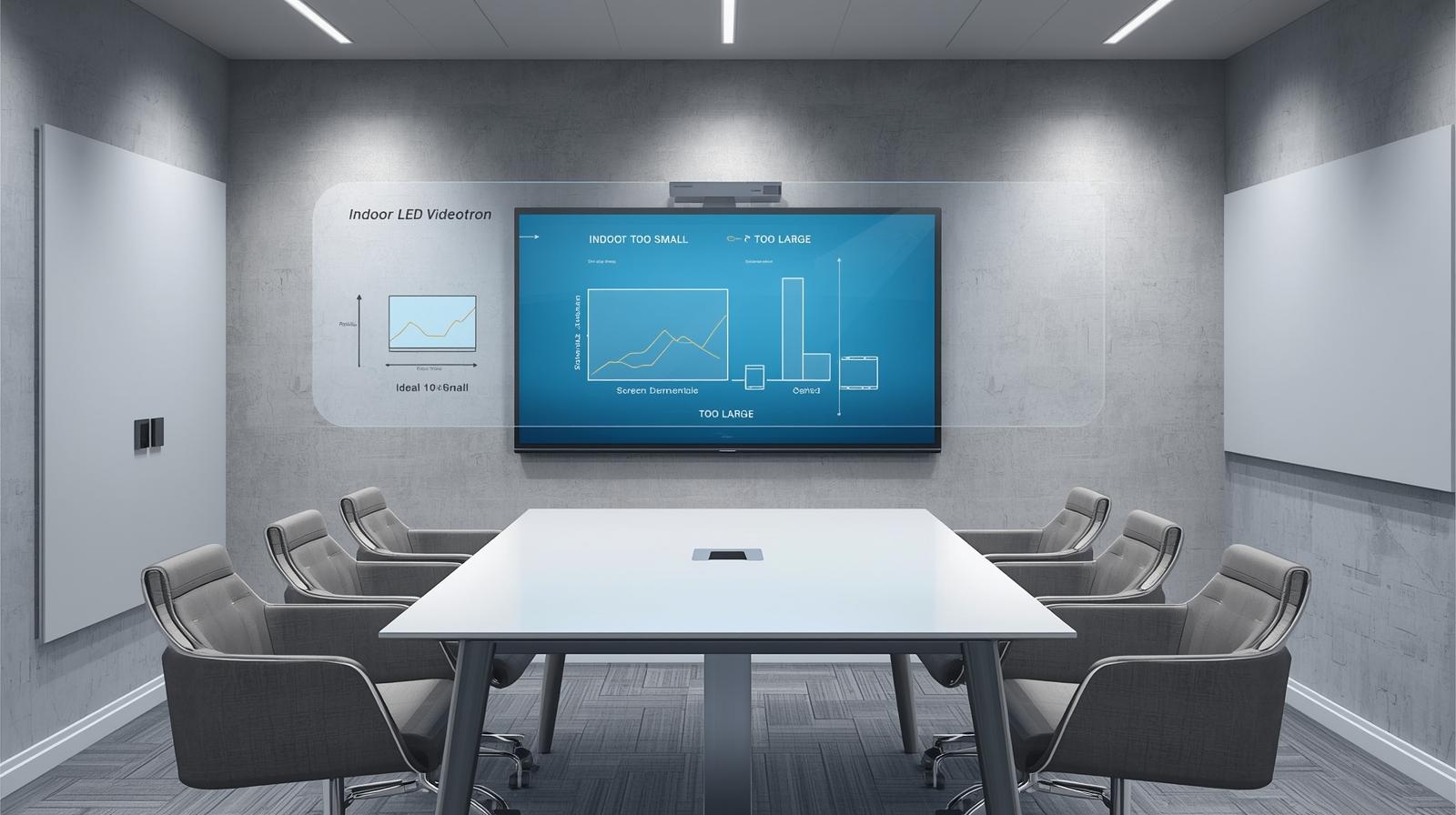 Panduan Ukuran Videotron Ideal untuk Ruang Rapat Kecil